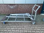 Podiumdelen transportkar tevens te gebruiken als railingkar, Muziek en Instrumenten, Ophalen, Gebruikt, Licht