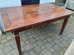 Eettafel teakhout, Ophalen, Gebruikt, 200 cm of meer, 50 tot 100 cm