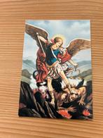 KAART VAN DE HEILIGE AARTSENGEL MICHAEL, Ophalen of Verzenden, Zo goed als nieuw, Kaart of Prent, Christendom | Katholiek