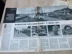 Oude artikel.Randstad Holland slokt 't Gooi op! 1960, Boeken, Ophalen of Verzenden, Gelezen, Krant