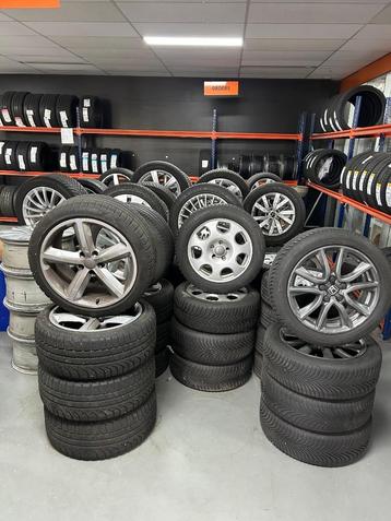 PARTIJ 18 aluminium velgensets!  VERKOOP. 5x100 - 5x112 etc. beschikbaar voor biedingen