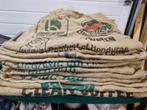 jute zakken groot 11 stuks verschillende teksten, Ophalen of Verzenden, 'T Olde Gre-j, Info@toldegrej.nl, Endepoelstraat 20f Didam