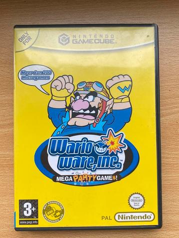 Nintendo Gamecube Spel Wario Ware, Inc.- mega Party Games beschikbaar voor biedingen