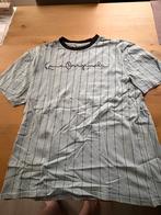 Karl Kani T-shirt L Originals PinStripe lichtblauw, Maat 52/54 (L), Blauw, Ophalen of Verzenden, Gedragen