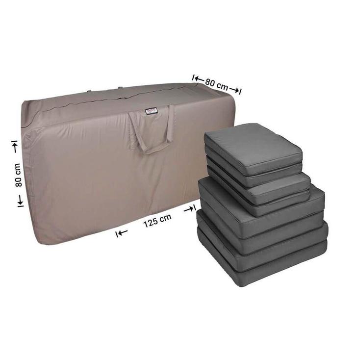 Hoes voor tuinkussens 2x, Tuin en Terras, Tuinmeubel-accessoires, Zo goed als nieuw, Ophalen of Verzenden