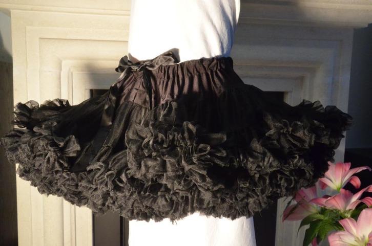 Feeën rok, zwart, feestrok voor meisjes mt 92/98, Kinderen en Baby's, Kinderkleding | Maat 92, Zo goed als nieuw, Meisje, Jurk of Rok