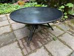 Salontafel zwart, Huis en Inrichting, Tafels | Salontafels, Ophalen, Gebruikt, Rond, 50 tot 100 cm