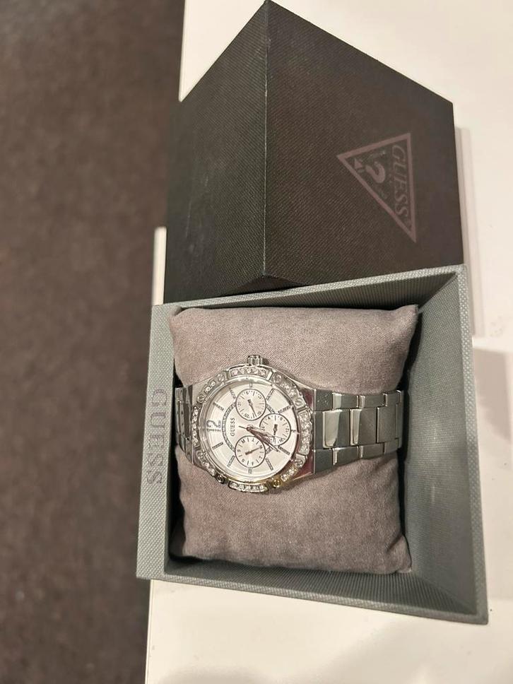 Guess, Sieraden, Tassen en Uiterlijk, Horloges | Dames, Nieuw, Guess, Staal, Ophalen of Verzenden