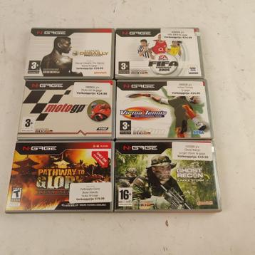 Nokia N-gage game games || zie omschrijving  beschikbaar voor biedingen