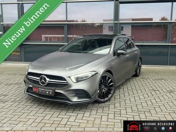 Mercedes A35 AMG AERO PACKKET 360 CAMERA LEDER MULTIBEAM FUL beschikbaar voor biedingen