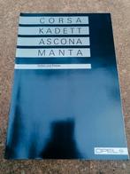 Opel folder, manta, ascona, Kadett etc, Ophalen of Verzenden, Zo goed als nieuw, Opel
