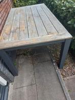 Mooie tuintafel., Ophalen, Gebruikt, Rechthoekig, Hout