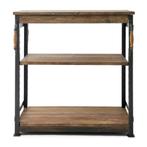 Riviera Maison Bowery Display laag / Keukenblok, Huis en Inrichting, Ophalen, Bruin, 75 cm of meer, 50 tot 100 cm
