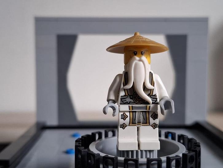 LEGO Ninjago - minifiguur - Wu Sensei - njo0142, Kinderen en Baby's, Speelgoed | Duplo en Lego, Zo goed als nieuw, Lego, Losse stenen