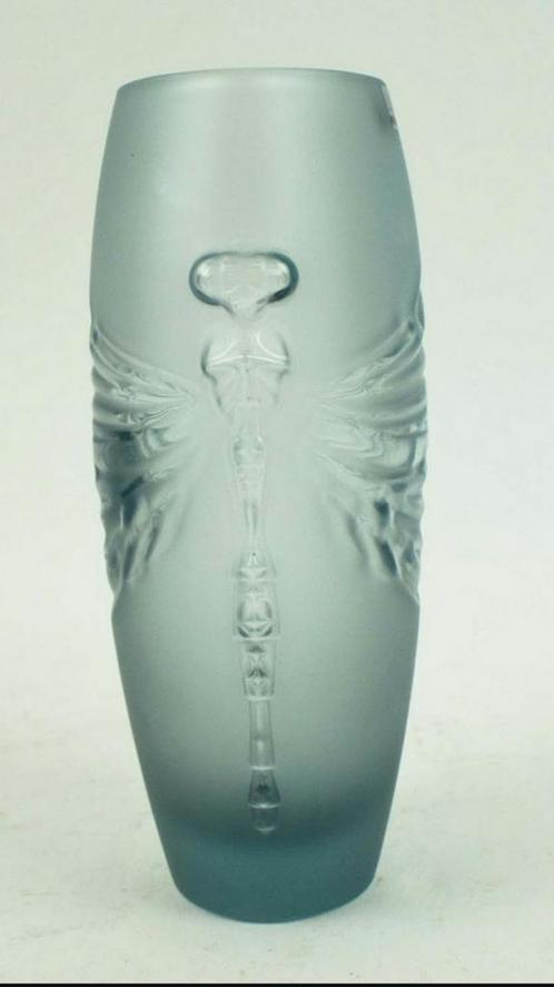 Lalique Ocean Blue Libellule, Antiek en Kunst, Antiek | Glas en Kristal, Ophalen of Verzenden