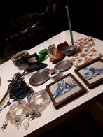 Lot antiek curiosa rommelmarkt 17 delig verzameling, Antiek en Kunst, Ophalen of Verzenden