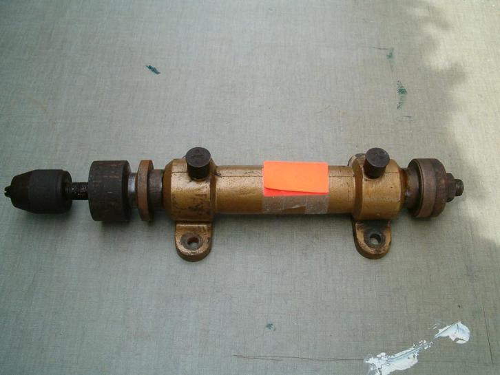 losse as met boorkop, Doe-het-zelf en Verbouw, Gereedschap | Machine-onderdelen en Toebehoren, Gebruikt, Ophalen of Verzenden