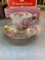 Heren Kop en Schotel van Royal Albert Blossom Time, Ophalen of Verzenden