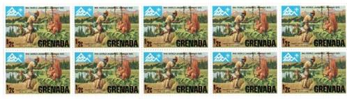 GRENADA - Diverse velletjes en blokken, Postzegels en Munten, Postzegels | Amerika, Midden-Amerika, Ophalen of Verzenden