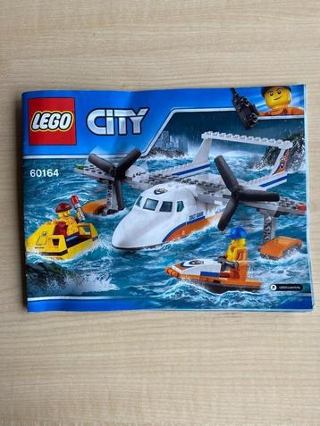 Lego City 60164 Reddingswatervliegtuig beschikbaar voor biedingen