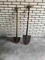 2x Antieke Spade, Antiek en Kunst, Antiek | Gereedschap en Instrumenten, Ophalen