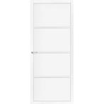Witte Binnendeur met 4 Panelen, Doe-het-zelf en Verbouw, Deuren en Horren, 80 tot 100 cm, Binnendeur, Nieuw, 200 tot 215 cm