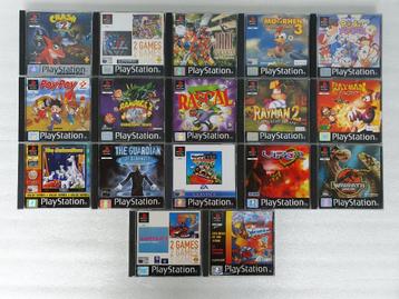 PS1 Games beschikbaar voor biedingen