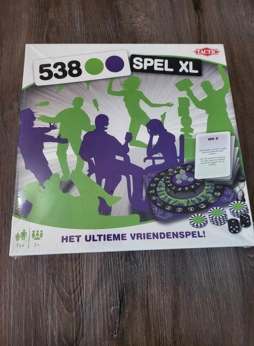 538 Spel XL vriendenspel Tactic bordspel, Hobby en Vrije tijd, Gezelschapsspellen | Bordspellen, Nieuw, Ophalen of Verzenden