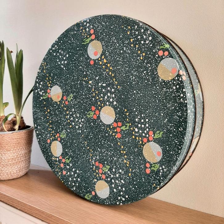 Groot rond blik, Verzamelen, Blikken, Gebruikt, Overige, Overige merken, Ophalen of Verzenden