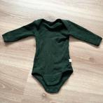 DILLING Wollen romper groen Mt. 62, Kinderen en Baby's, Babykleding | Maat 62, Ophalen of Verzenden, Zo goed als nieuw, Jongetje of Meisje
