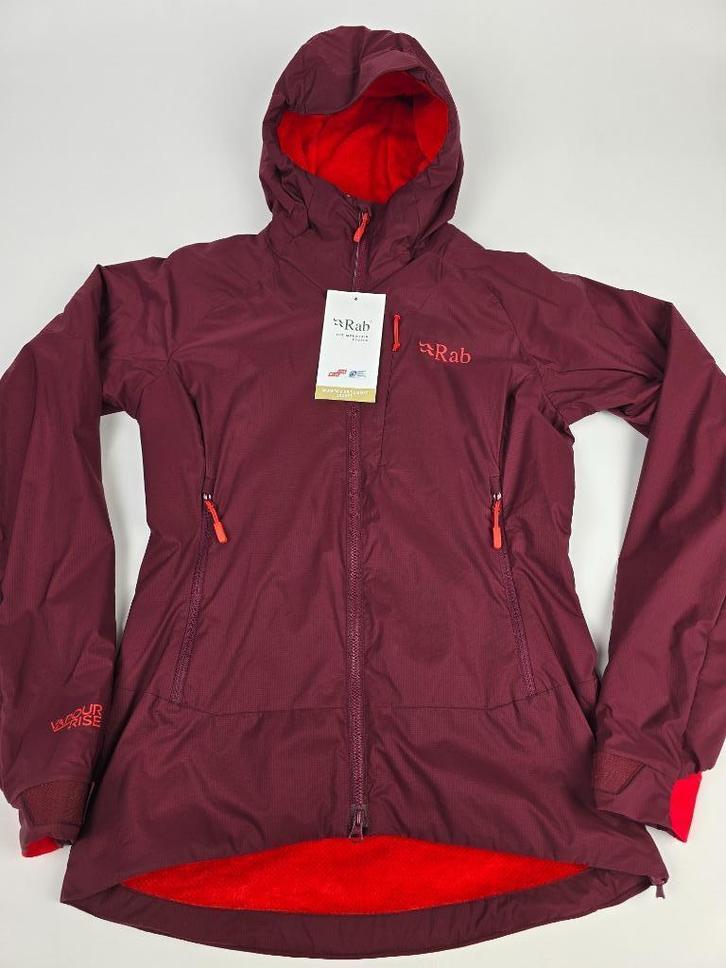 Rab VR Summit Jacket Wmns Deep Heather Size 08, Sport en Fitness, Bergsport en Wandelen, Kleding, Ophalen of Verzenden
