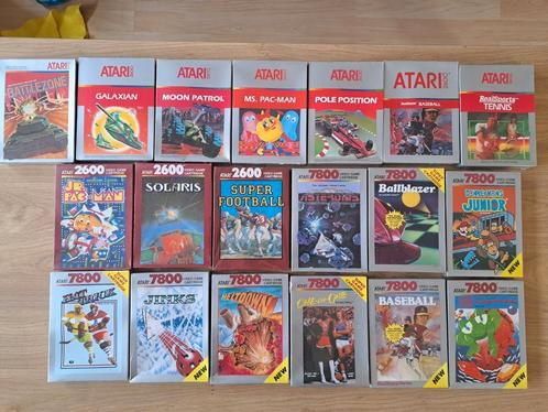 nieuwe Atari 2600 en 7800 spellen, Spelcomputers en Games, Games | Atari, Nieuw, Atari 2600, Vanaf 3 jaar, Ophalen of Verzenden