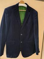 Donkerblauw (smal)rib Colbert. Maat 54, Kleding | Heren, Ophalen of Verzenden, Gedragen, Maat 52/54 (L), Blauw