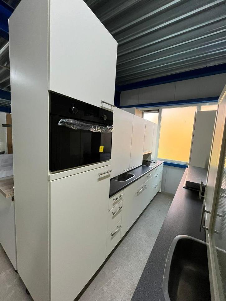 Complete keuken Compleet met APP 120Keukens op voorraad 2833, Huis en Inrichting, Keuken | Complete keukens, Zo goed als nieuw