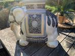 Vintage olifant in porselein., Ophalen