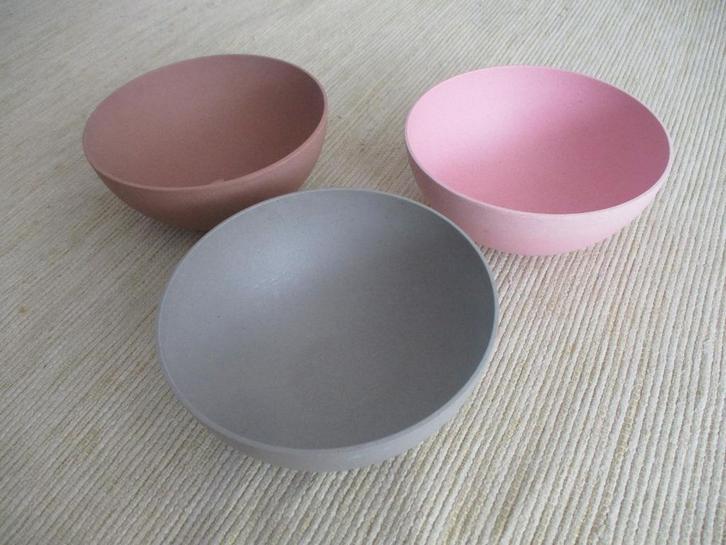 Zuperzozial grote bioplastic schalen, 3 stuks, nieuw, Huis en Inrichting, Keuken | Servies, Nieuw, Schaal of Schalen, Verzenden