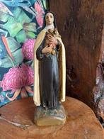 Antieke Theresia van Lisieux Gips heilige heiligbeeld, Ophalen of Verzenden