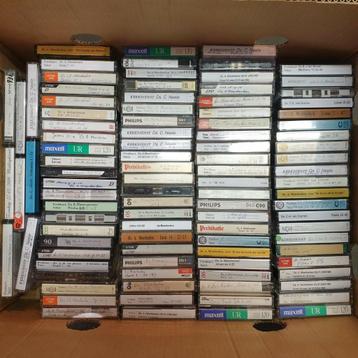 Cassettebandjes 100 stuks  beschikbaar voor biedingen