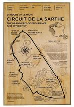 Retro De La Sarthe Grand Prix Poster / F1 Formule 1 Le Mans, Verzamelen, Posters, Verzenden, Nieuw, Deurposter of groter, Sport