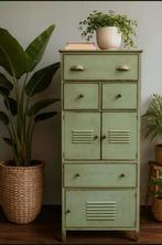 Prachtige Rootsmann kast, als nieuw, Reseda groen, Huis en Inrichting, Ophalen, 100 tot 150 cm, 50 tot 100 cm, Zo goed als nieuw