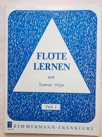 Flöte Lernen - Dwarsfluit Leren - Trevor Wye - Deel 1, Muziek en Instrumenten, Les of Cursus, Ophalen of Verzenden, Populair, Nieuw
