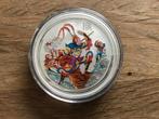 Monkey king 5 oz zilveren munt lunar 2, Ophalen of Verzenden, Zilver
