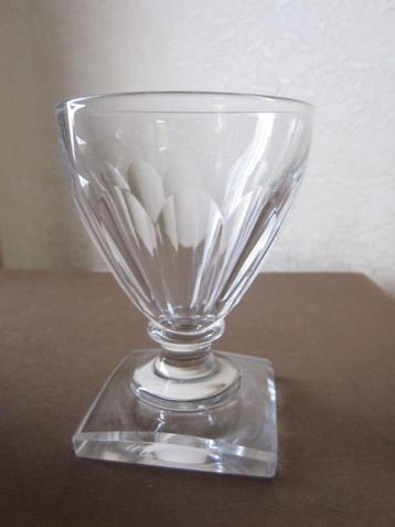 Prachtig kristal Val St Lambert aperitief glas Gondole  beschikbaar voor biedingen