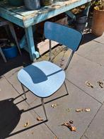 Vintage. Formica keukenstoelen. Jaren 50/60, Ophalen, Gebruikt, Twee, Blauw