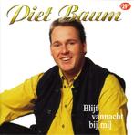 C.D. (1998) Piet Baum - Blijf Vanacht Bij Mij., Cd's en Dvd's, Cd's | Nederlandstalig, Levenslied of Smartlap, Gebruikt, Ophalen of Verzenden