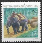 Noord-Vietnam 1973 - Yvert 808 - Olifanten - 12 xu (ST), Verzenden, Zuidoost-Azië