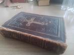 Duits antieke bijbel, 1873, Huis en Inrichting, Woonaccessoires | Dienbladen, Ophalen of Verzenden, Hout