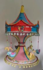 Taj Wood hanglamp caroussel kinderkamer, Ophalen, Gebruikt, Minder dan 50 cm