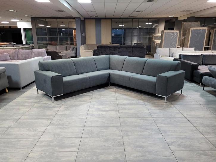 ✅️️️️ GEREINIGD antraciet hoekbank 270x270 | GRATIS BEZORGEN, Huis en Inrichting, Banken | Bankstellen, Zo goed als nieuw, Hoekbank