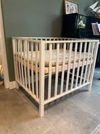 Box + matras, Kinderen en Baby's, Boxen, Ophalen, Zo goed als nieuw, Rechthoekig, In hoogte verstelbaar
